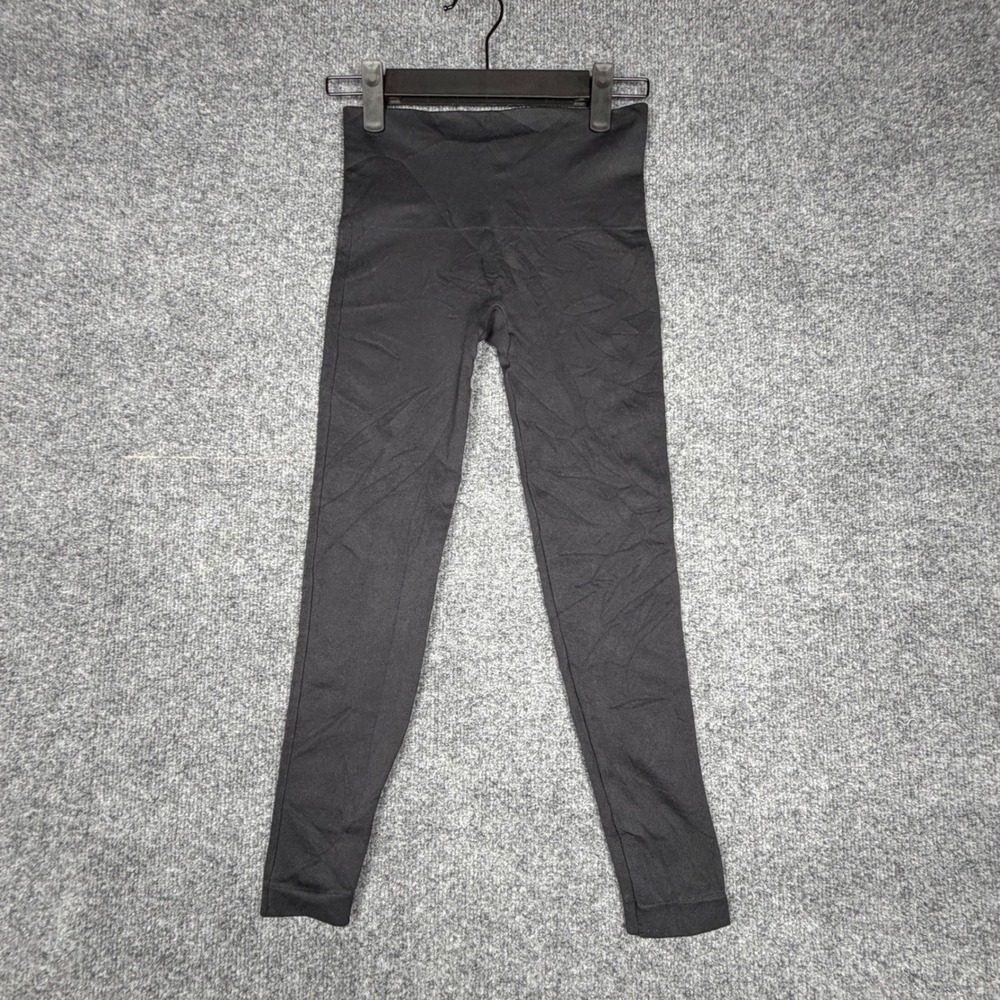 Spanx Look At Me Now Seamless Leggings‎ Black High Waist XS/TP Tummy Control